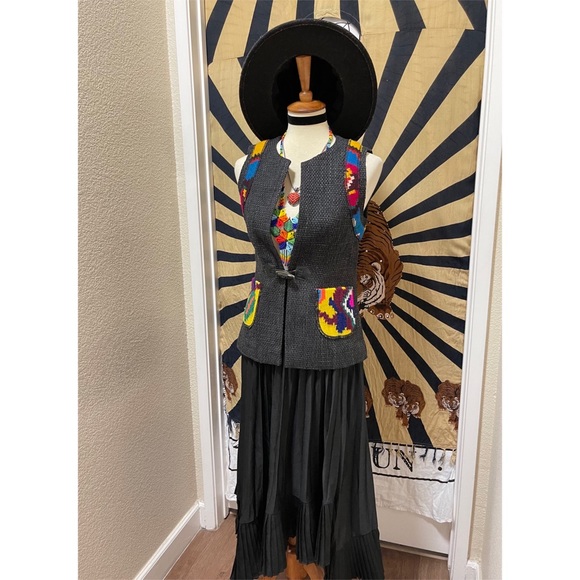 🌈 Stylish Romanian boho vest - Picture 12 of 13